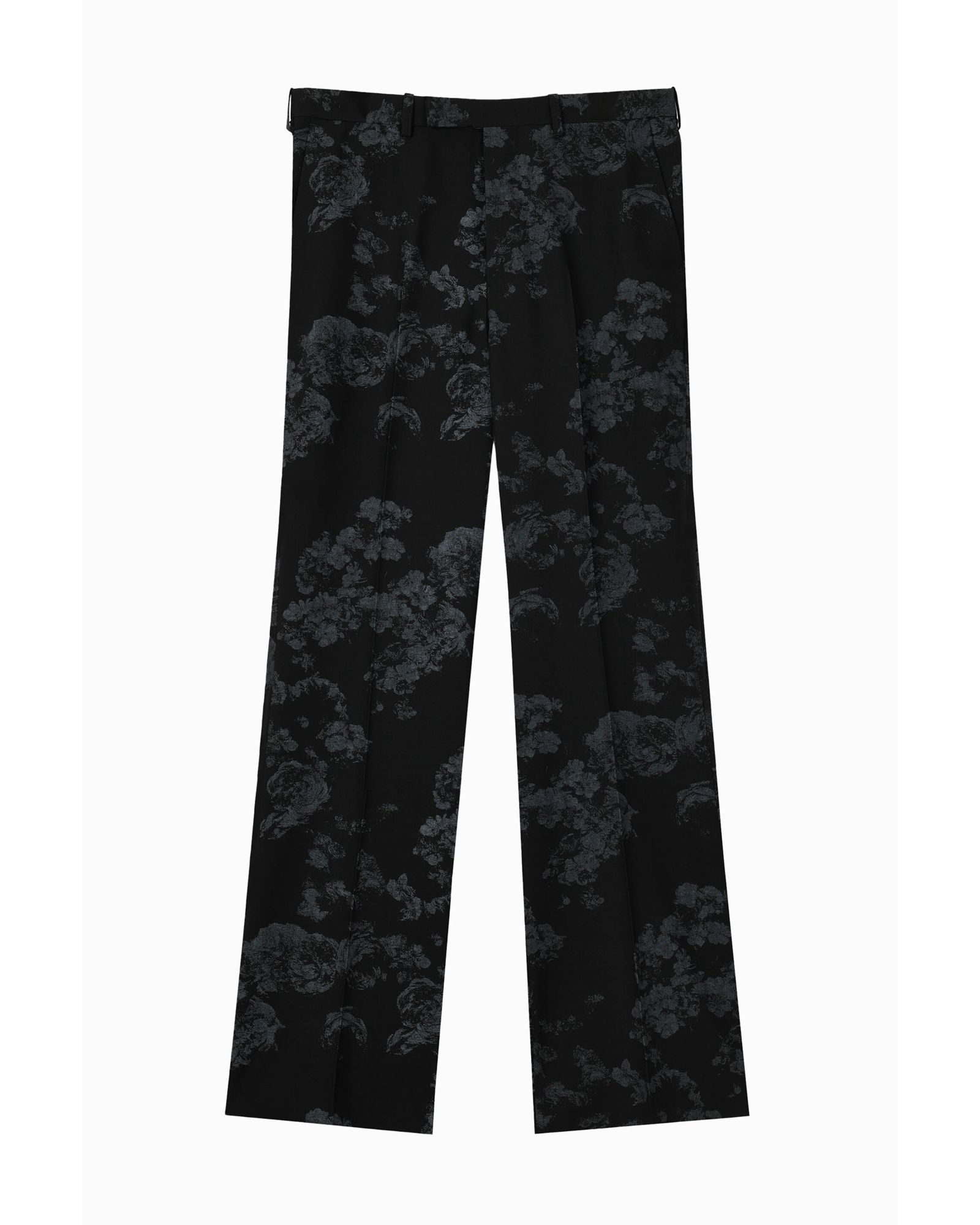 LAD MUSICIAN - New Rose Mix Slim Flare Slacks | fakejam