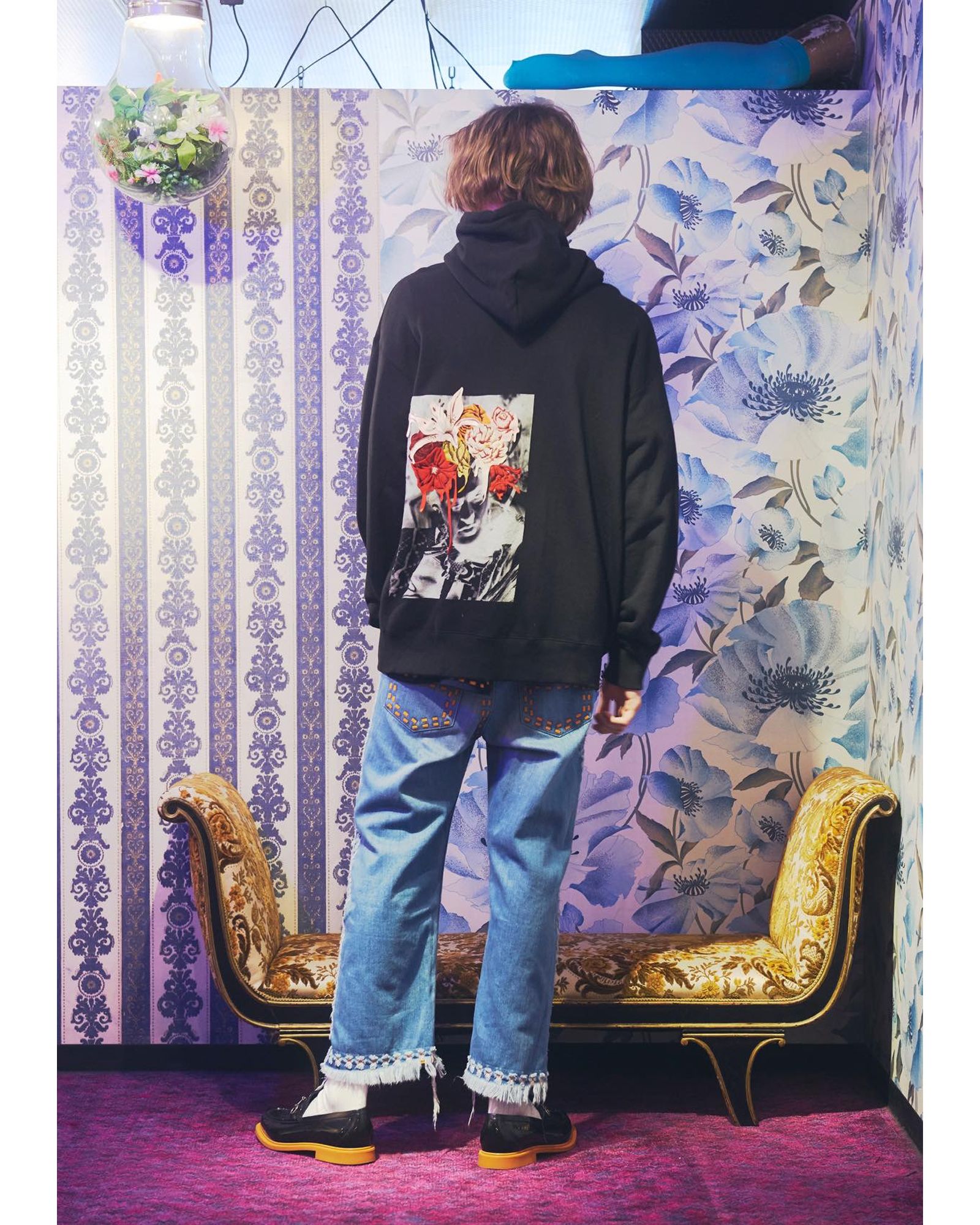 Laser Stitch Jeans