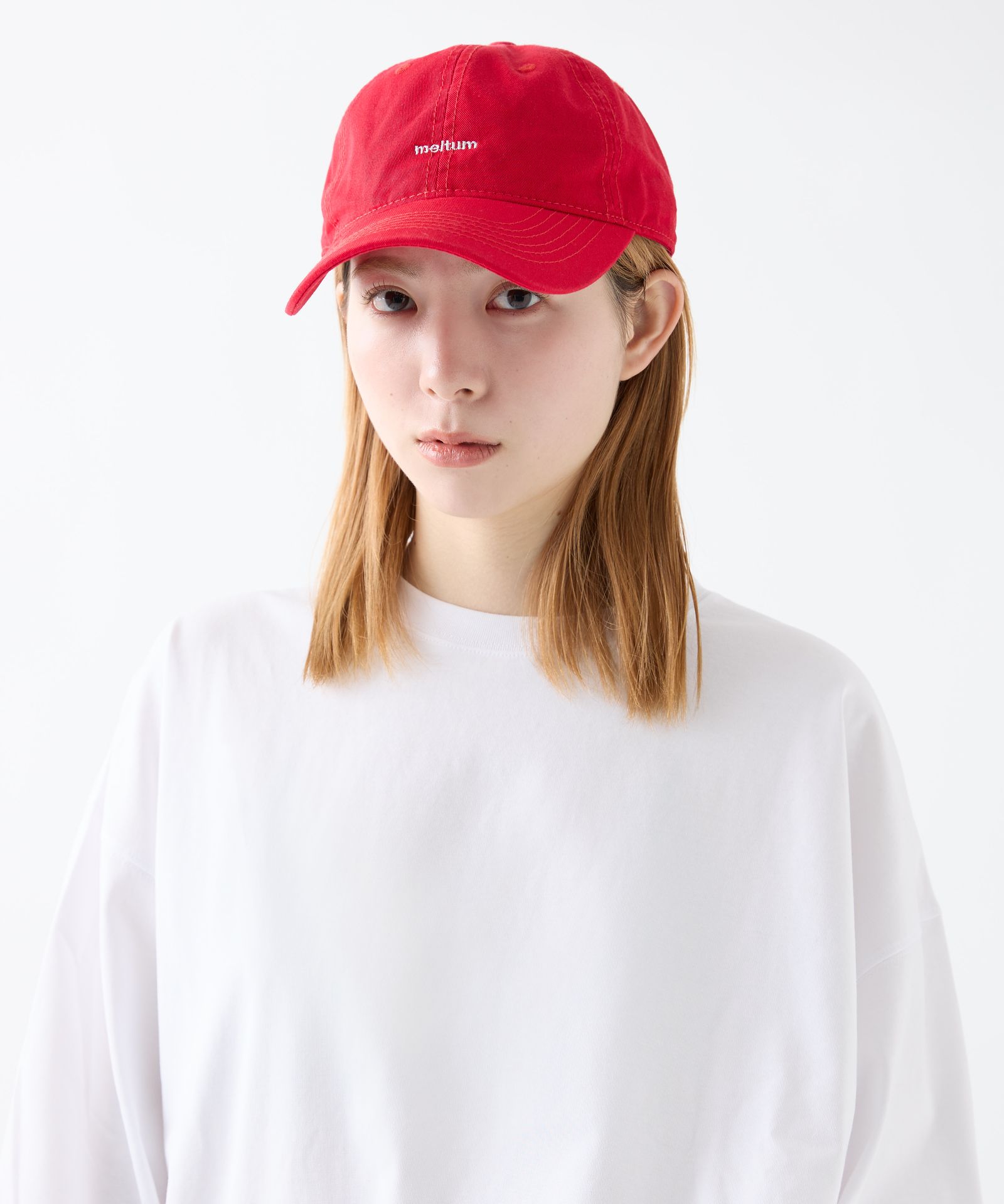 Basic Logo Cap / ベーシック ロゴ キャップ/ ブラウン / MTM-HT-0334-25-A