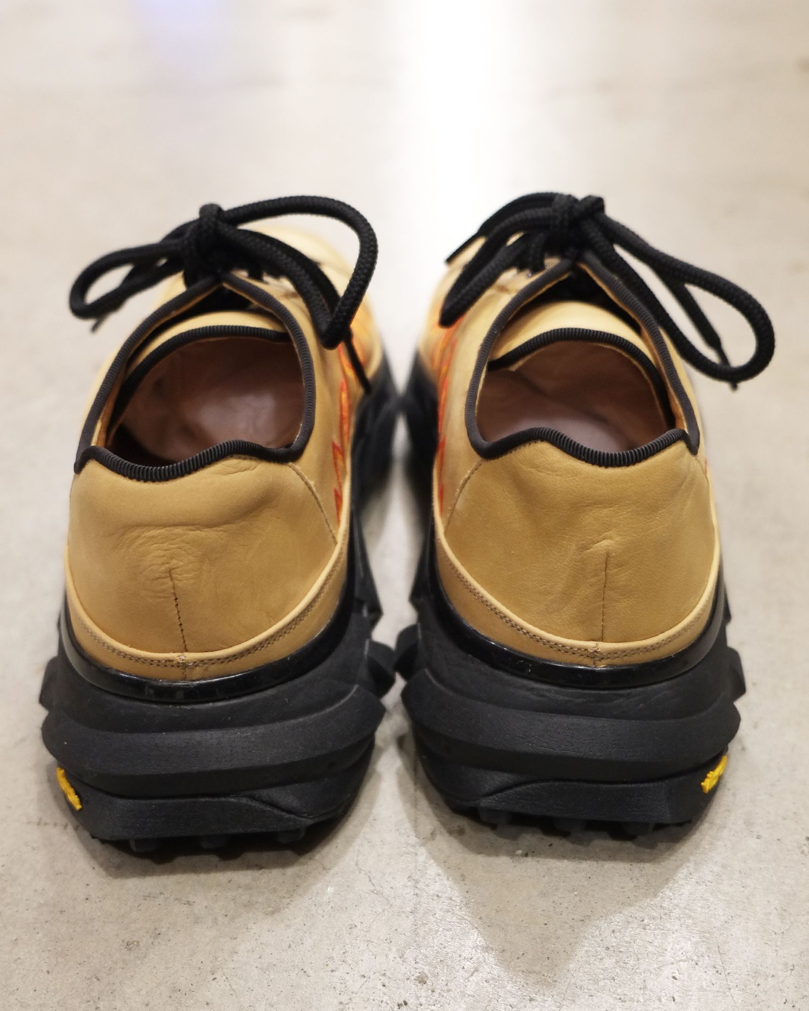 Flame Embroidery Shoes