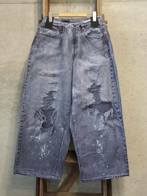 Denim Printfleece Lining Wide PT