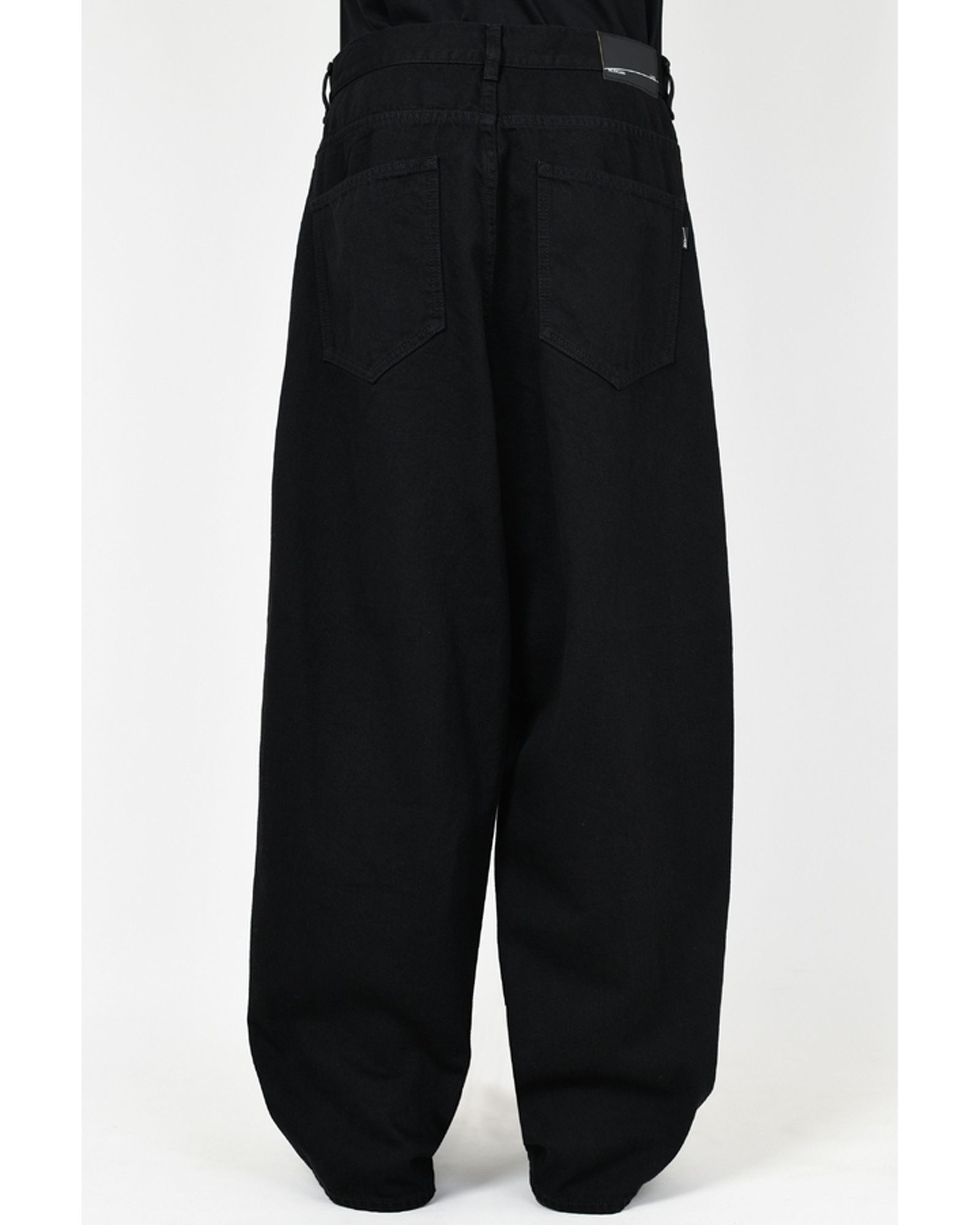 LAD MUSICIAN - 12oz Denim Tapered Baggy Pants | fakejam