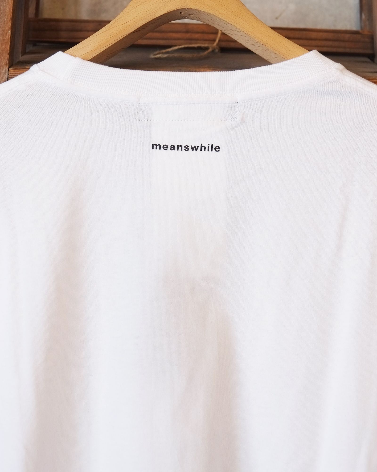 Abstract Photograph L/S Tee / ロングスリーブ Tシャツ / ホワイト / MW-CT26102