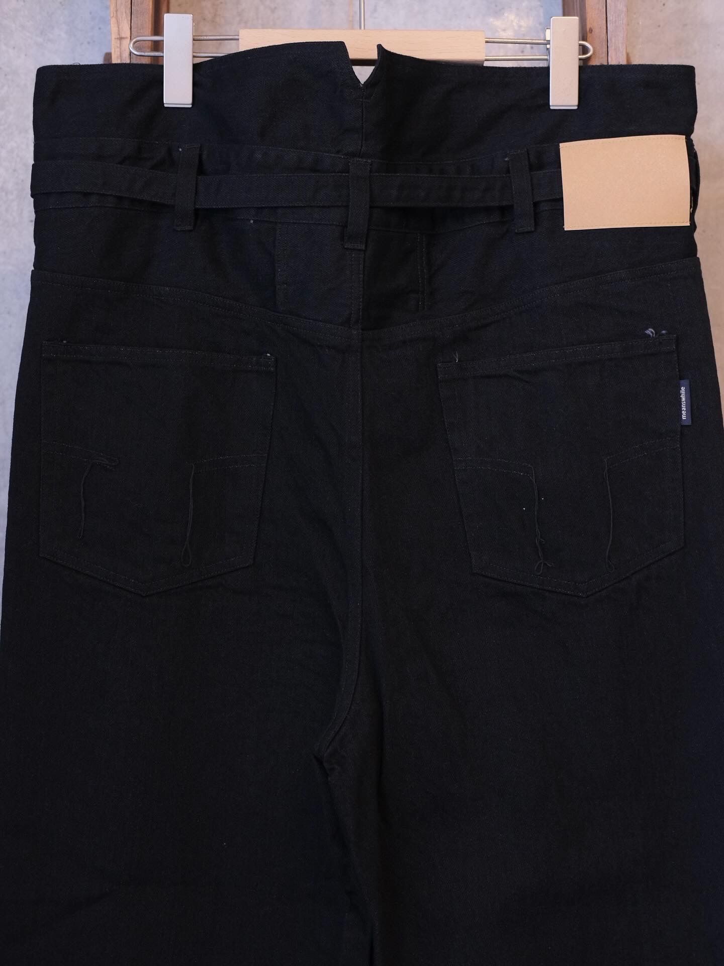 Fade Denim Wrap PT “Wide”