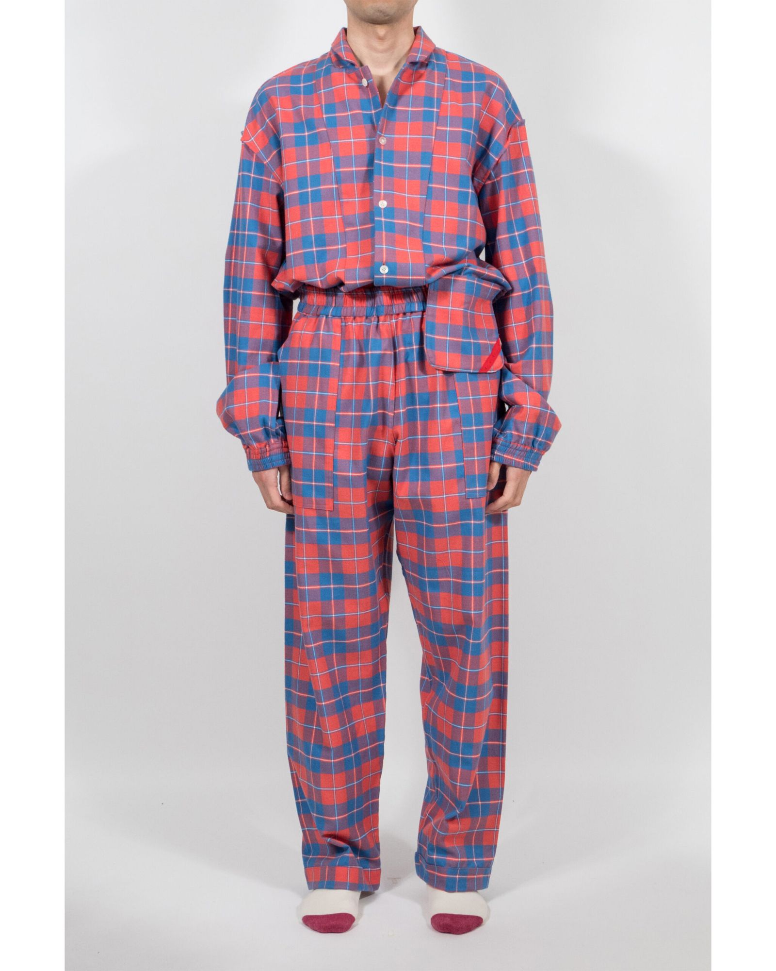 PHINGERIN - Night Shirt Nel Tartan | fakejam