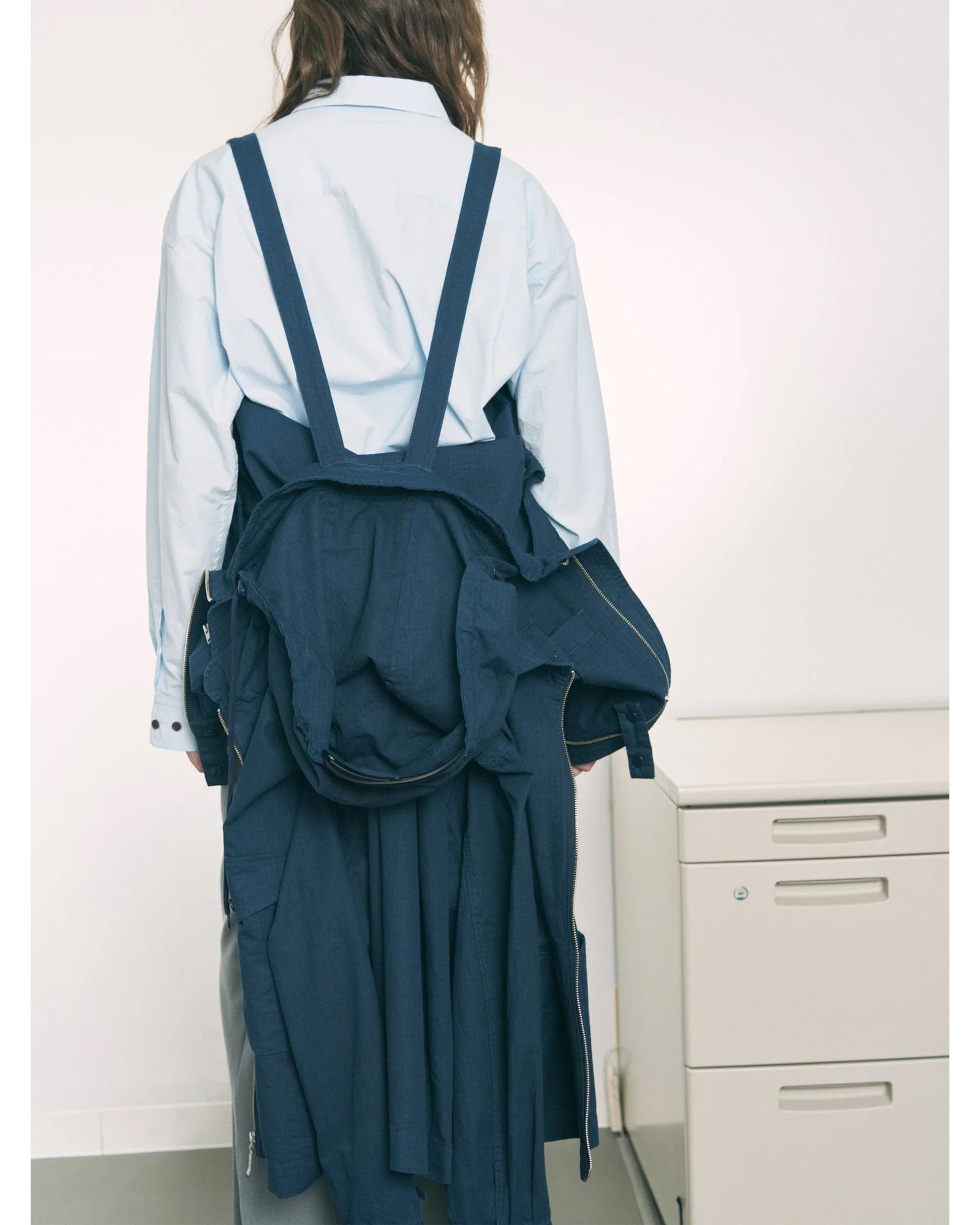 Visor Double Zip Jacket / ワークジャケット / ネイビー / PD-262-JK-091