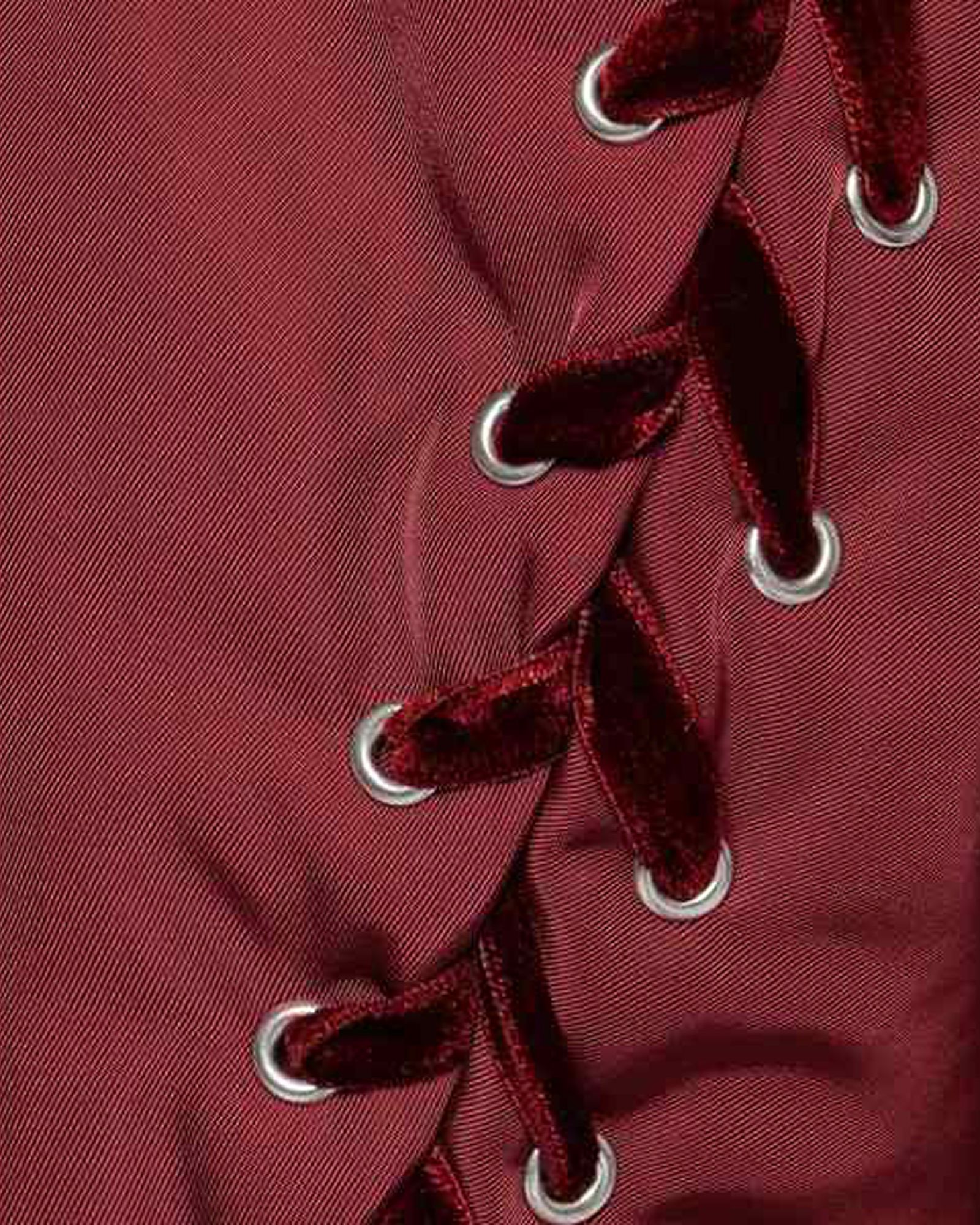Lace Up MA-1 Blouson