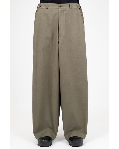 C/N CORDURA BACKSATIN BAGGY PANTS / バギーパンツ / グレーベージュ / 2226-559