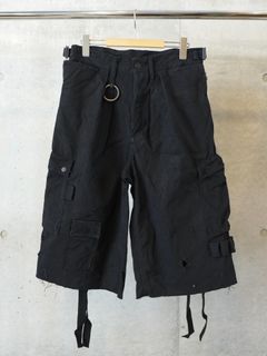 Heavy Cargo Short With Damaged(AGED CANVAS)