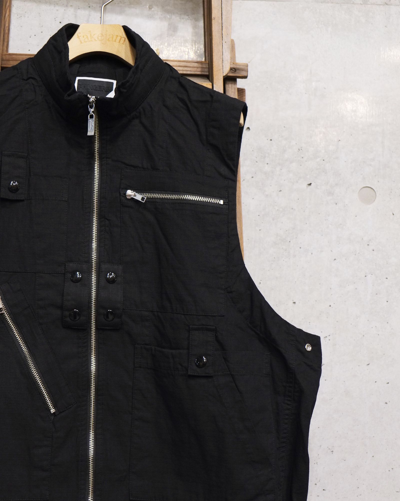 Visor Double Zip Jacket / ワークジャケット / ブラック / PD-262-JK-091