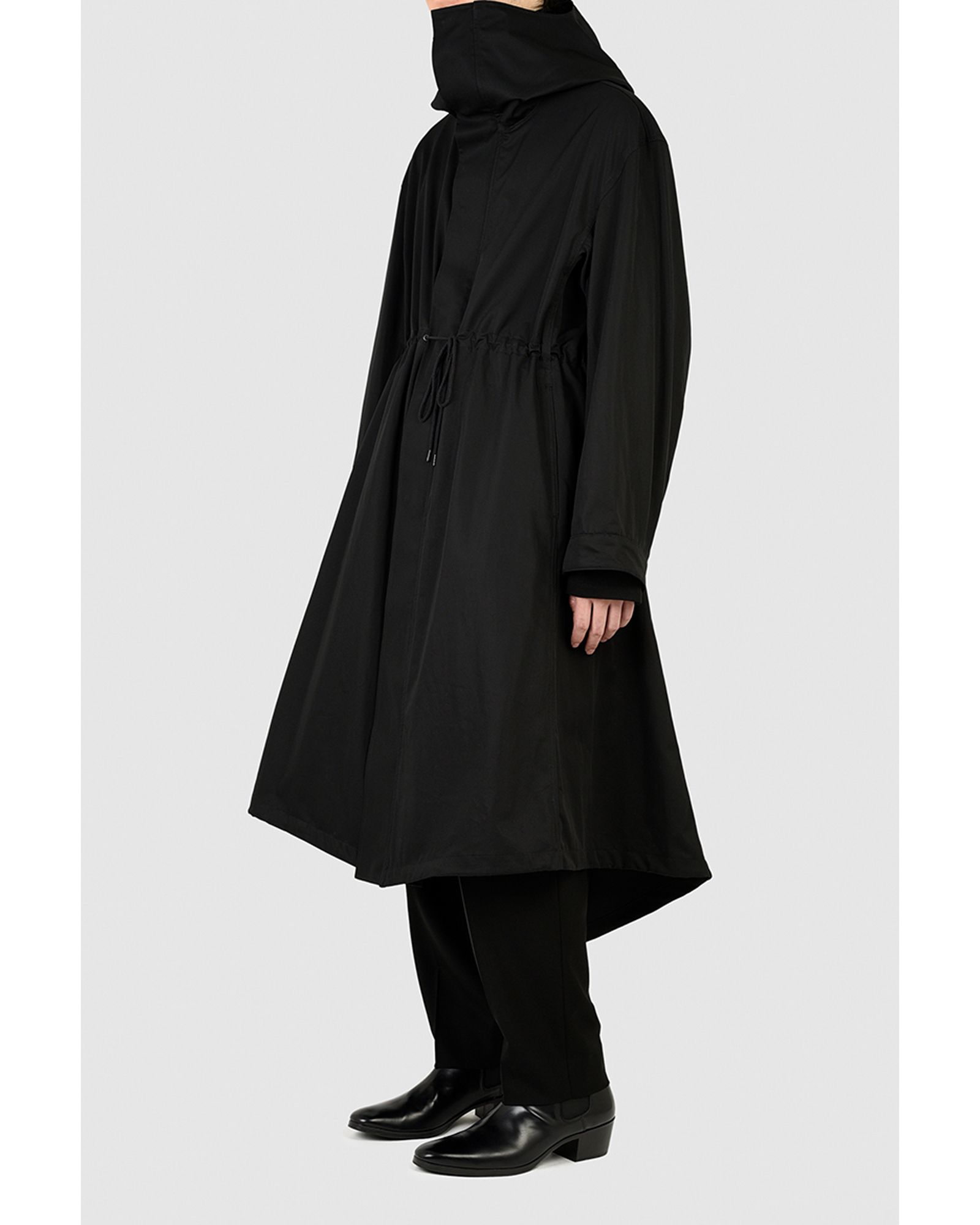 注目の福袋！ 【美】LAD 中古品 MUSICIAN - リアルゴートファーギミックモッズコート COAT メンズ