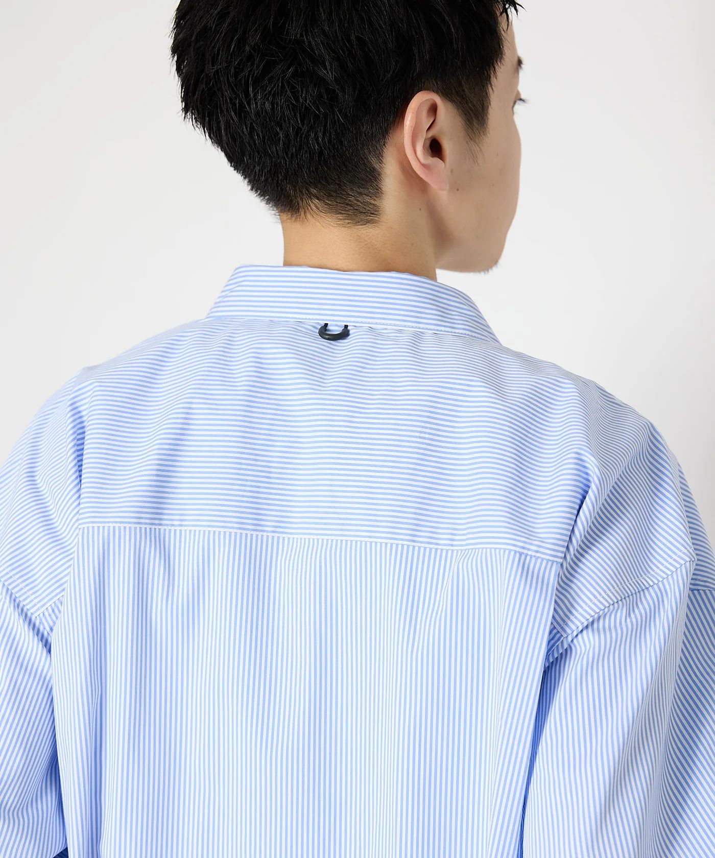 LOOSE STRIPE SHIRT L/S / ルーズ ストライプ シャツ / ブルー / MTM-SH-0266-24-B
