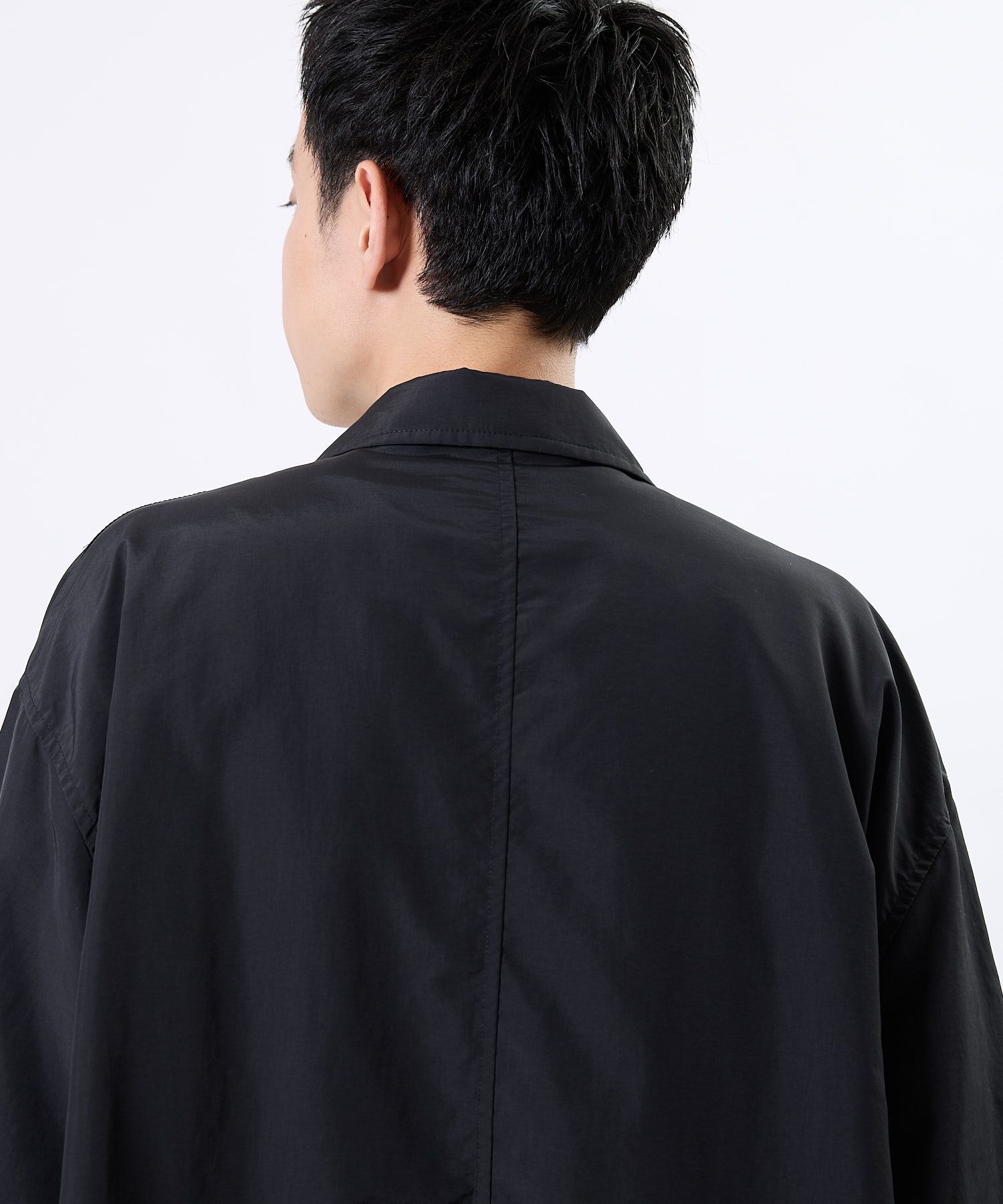 Supplex® DAILY LOOSE 2B JACKET / ルーズ 2Bジャケット / ブラック / MTM-JK-0384-26-C