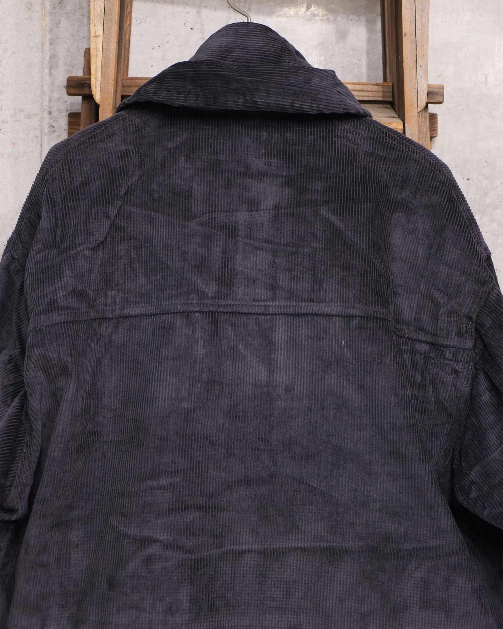 Double Cord Jacket / コーデュロイジャケット / チャコール / PD-262-JK-041