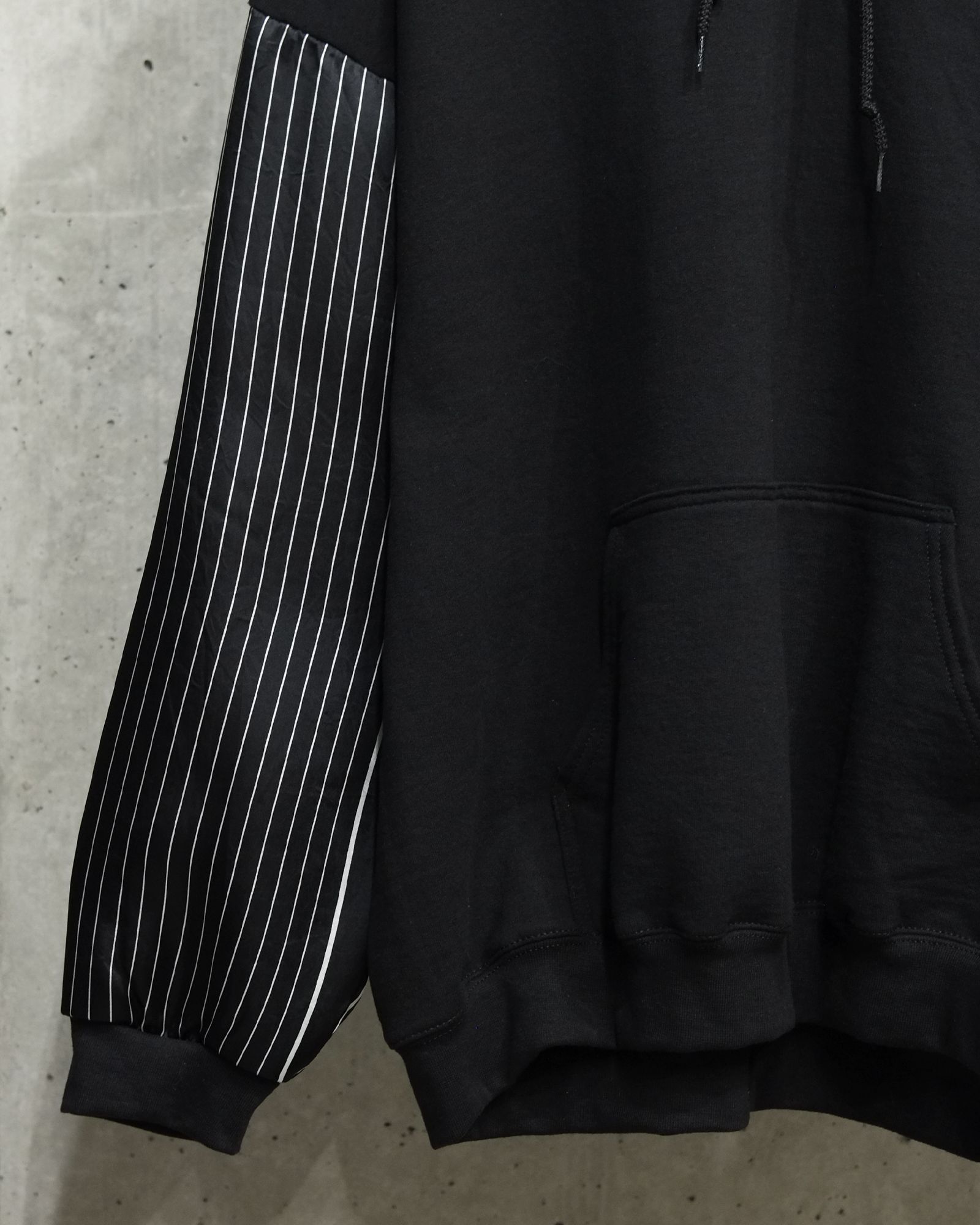 Stripe Sleeve Parka