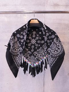 Bigsize Heart Fringe Bandana