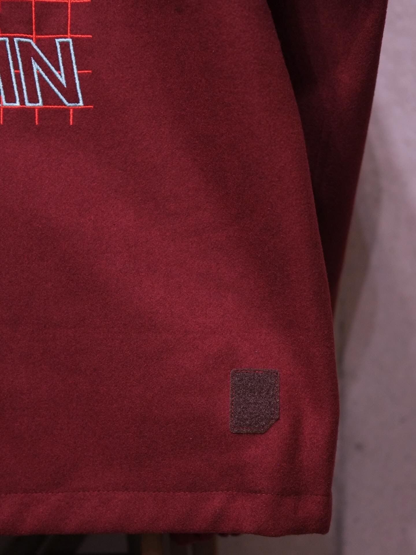 Wool Melton Coach Jacket