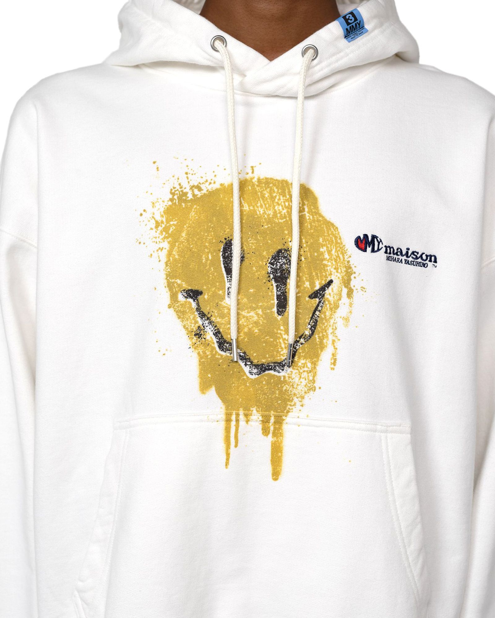 Maison MIHARA YASUHIRO - Smily Face Printed Hoodie | fakejam