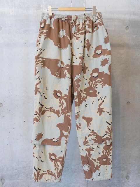 Camo Flower Double Knee Pants