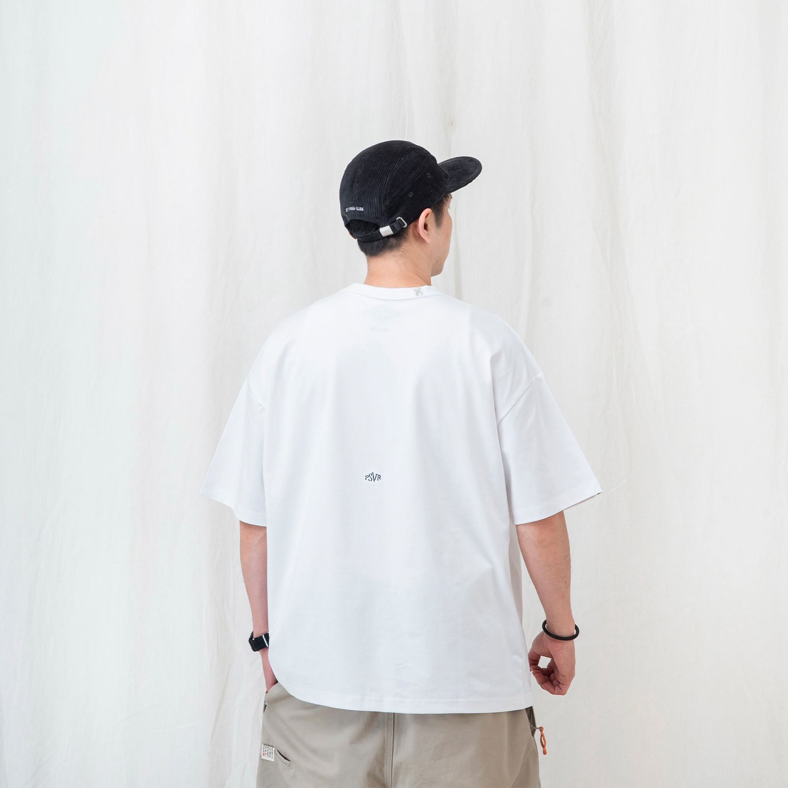 【ラスト1点 M 】cooling hexagonal pocket classic t-shirt / ホワイト