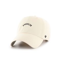 ブルックリンドジャース キャップ / Brooklyn Dodgers base runner script '47 clean up  / ナチュラル