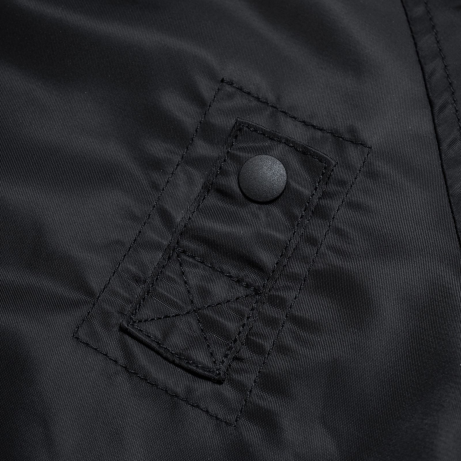 【ラスト1点 L 】water-repellent padded ma-1 jacket/ ブラック
