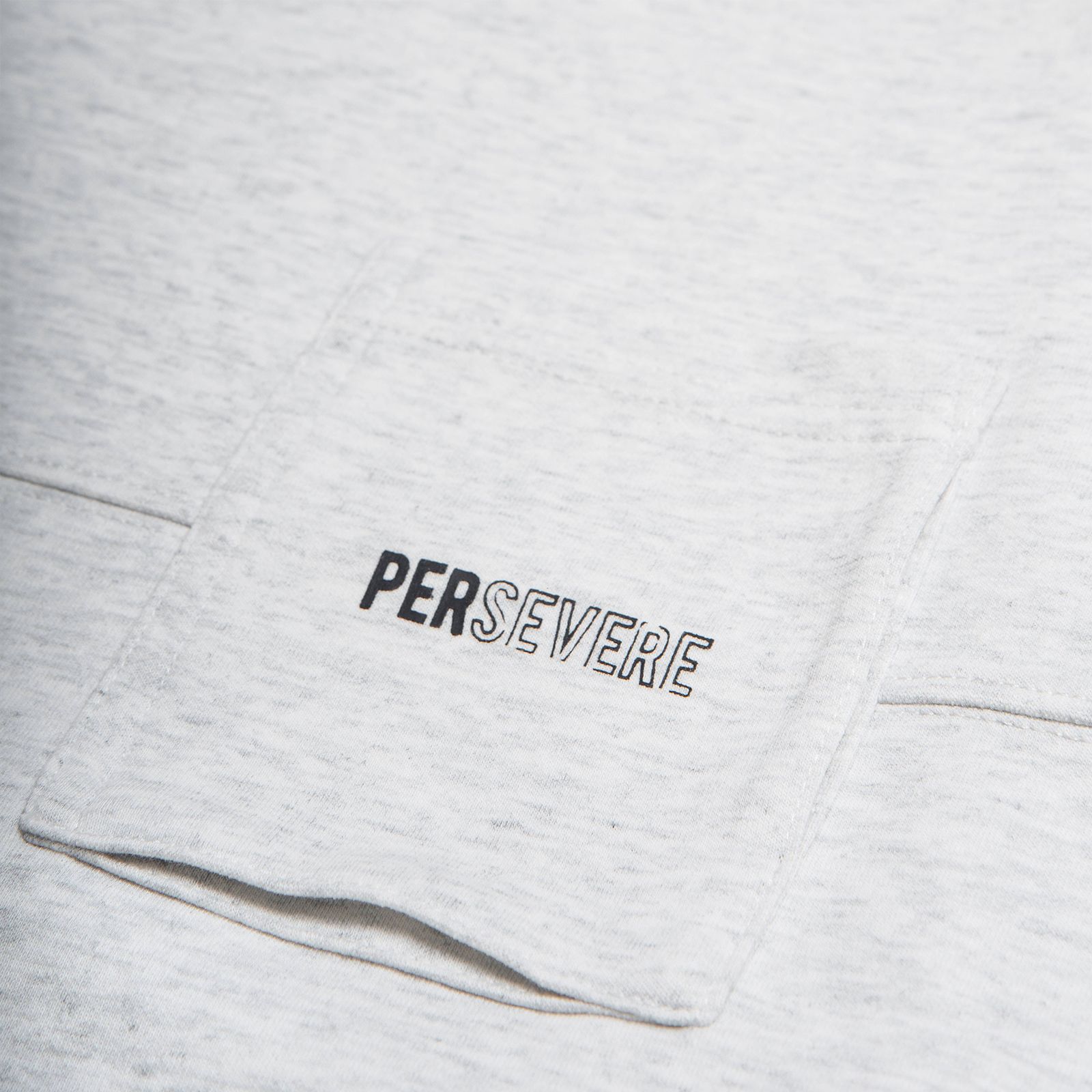 【ラスト1点 XL 】spliced L/S pocket t-shirt / ヘザーホワイト