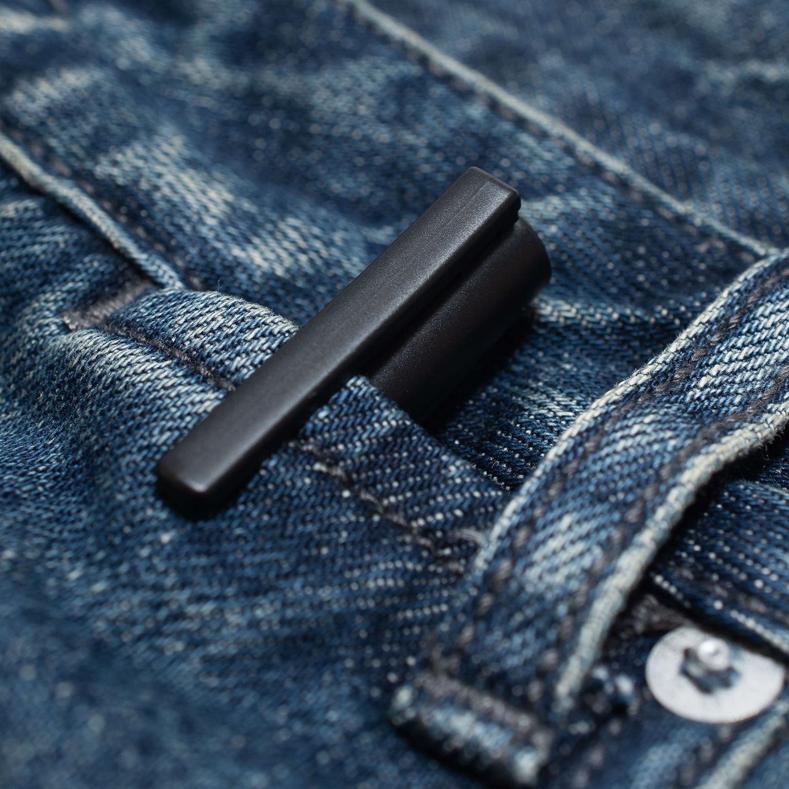 【ラスト1点 XL 】hige denim shorts / ブルー