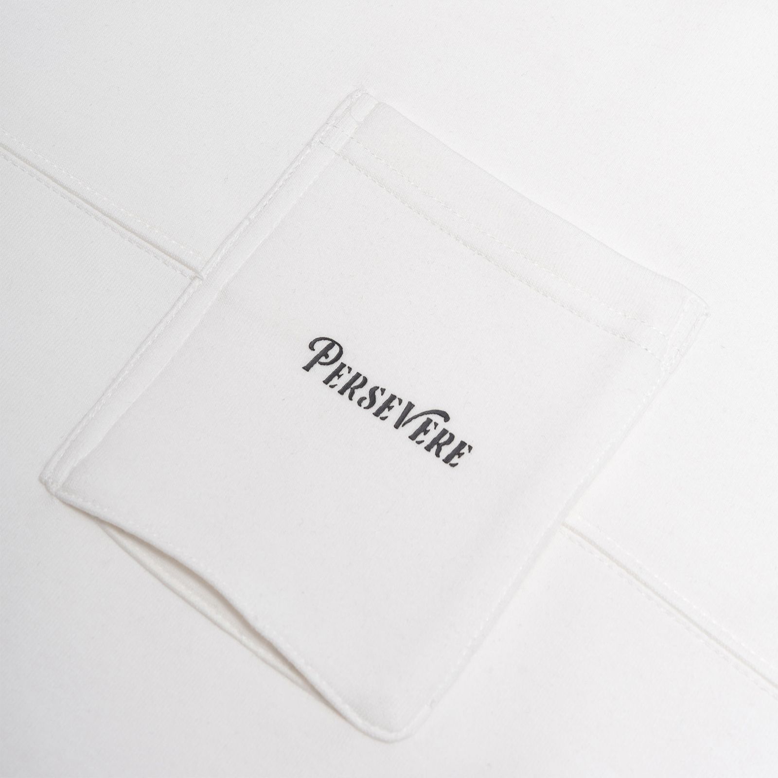 【ラスト1点 L】anti-wrinkle L/S classic pocket t-shirt / ホワイト