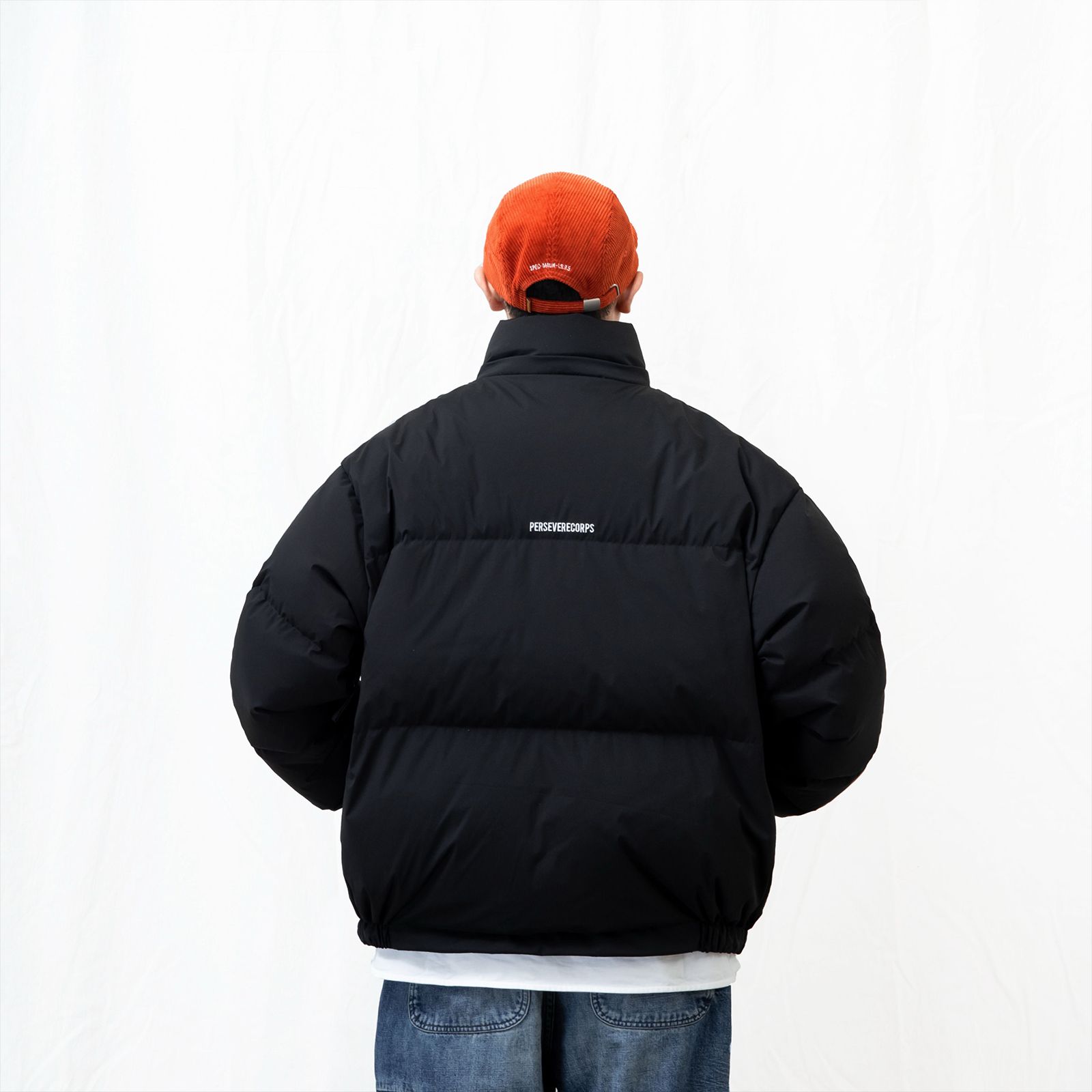 water-repellent down jacket/ ブラック