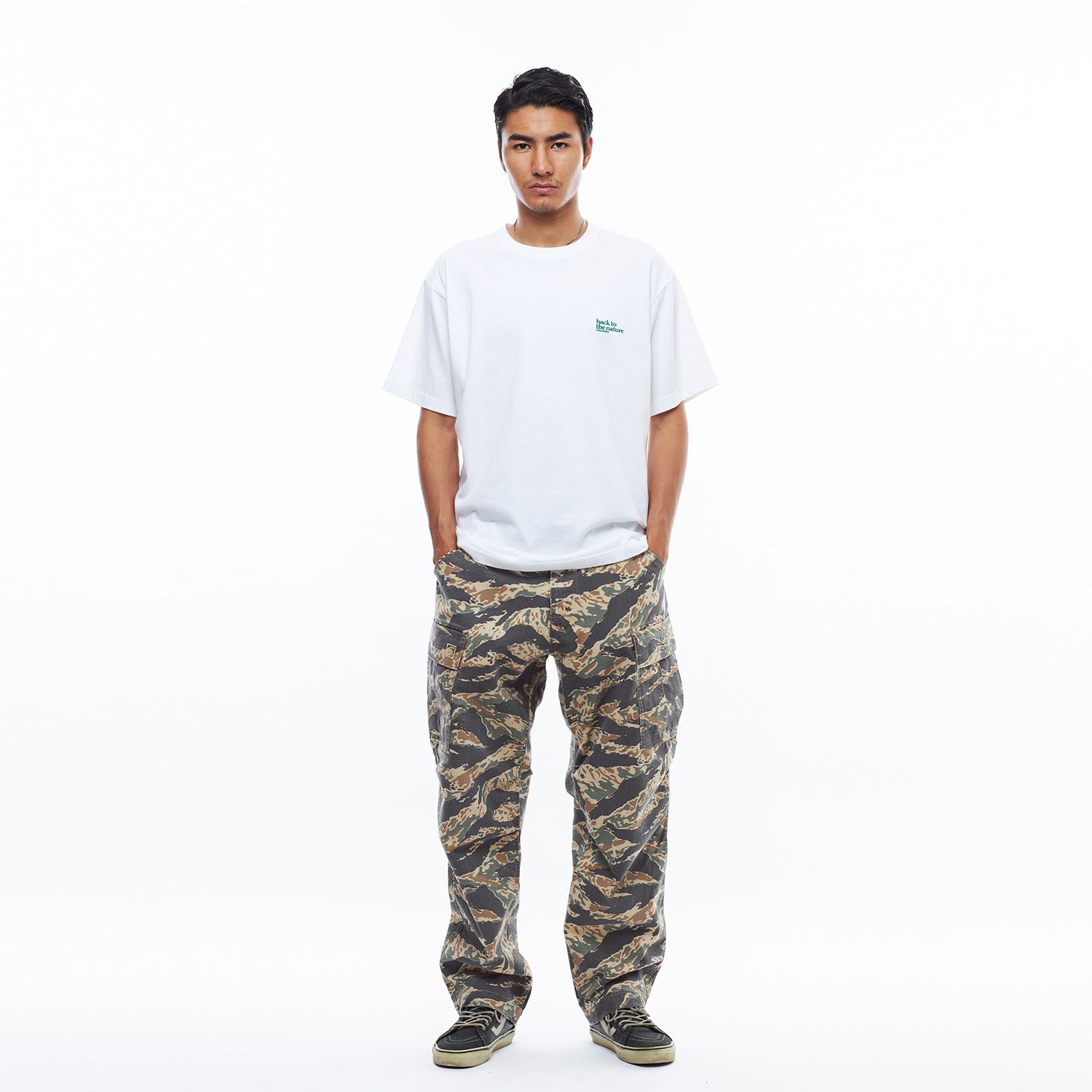 【ラスト1点 32(M)】6 pocket army pants / タイガーカモ