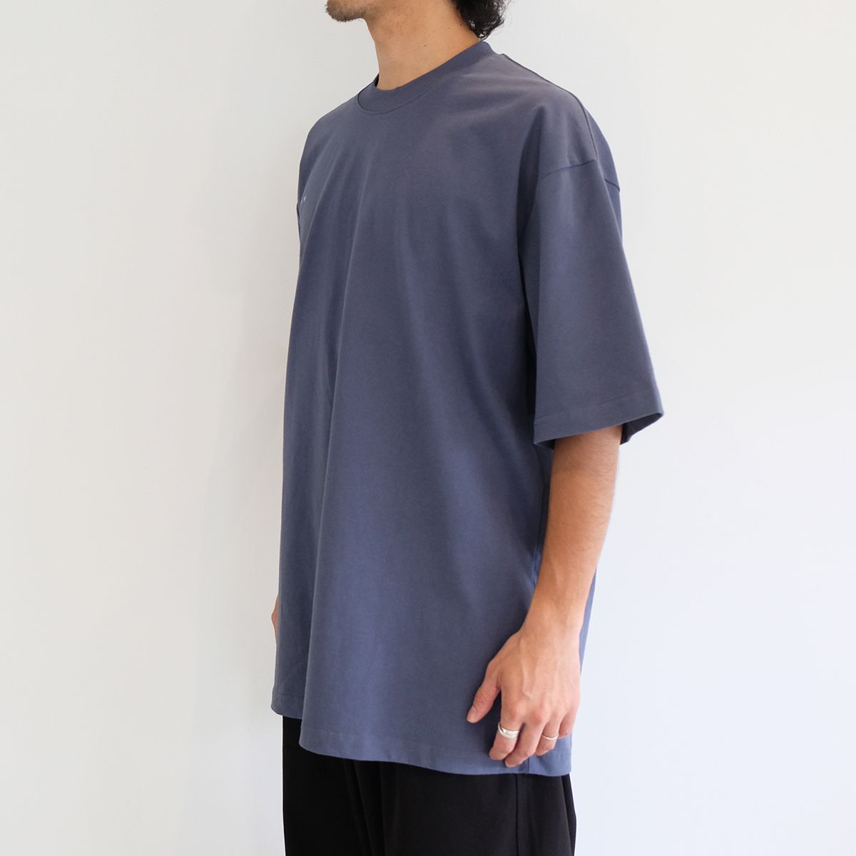 【ラスト1点 3 】Spring Logo Tee / ミッドナイトブルー