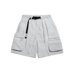 【ラスト1点 M 】water-repellent nylon cargo shorts / オフホワイト