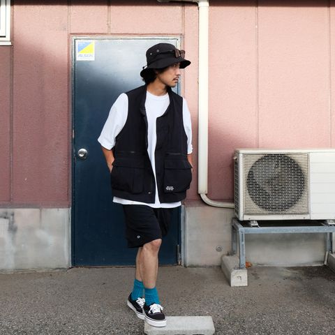 【2023.8.25(fri) 】ミリタリーっぽさをほんのり入れつつもタウンユースに