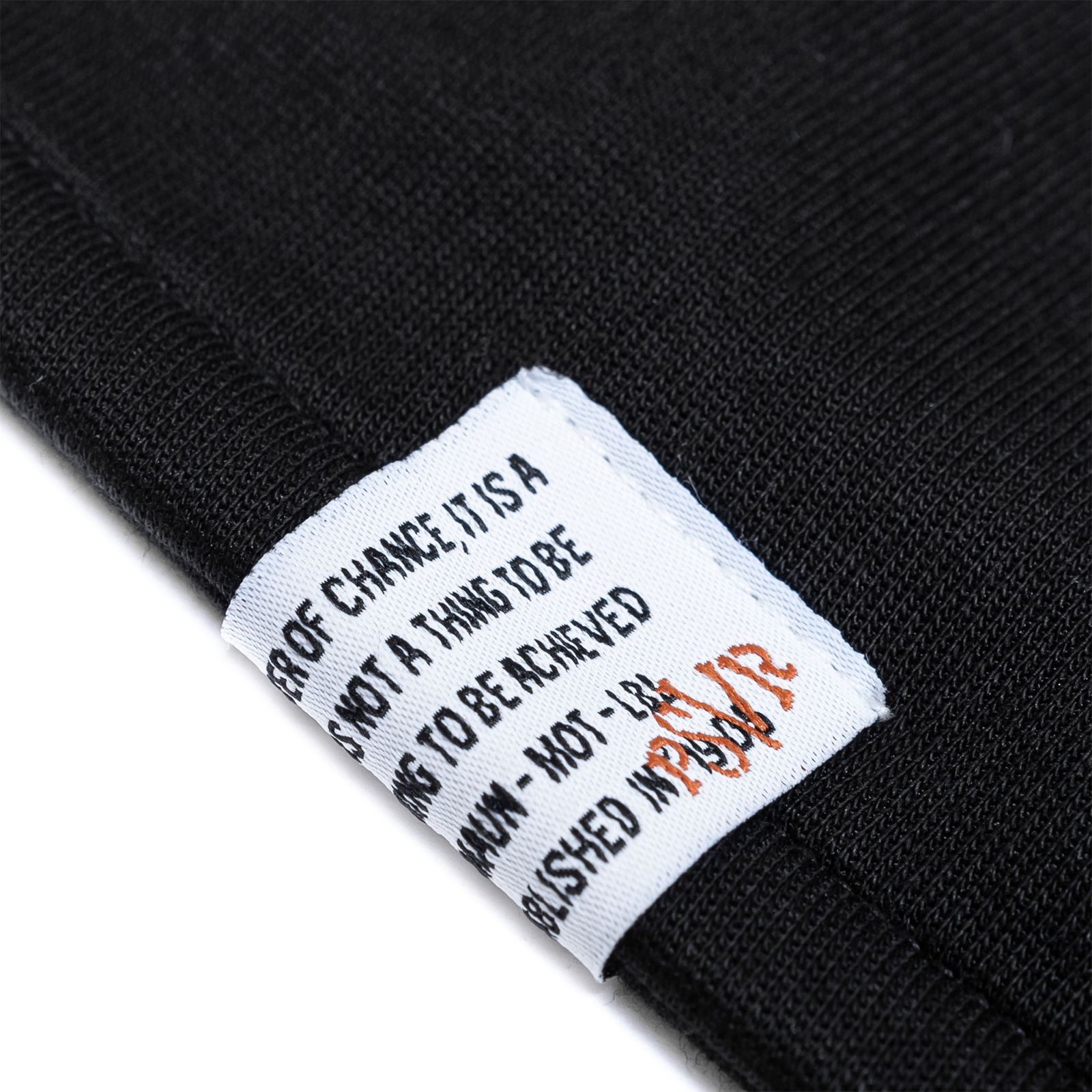 【ラスト1点 L】anti-wrinkle L/S classic pocket t-shirt / ブラック
