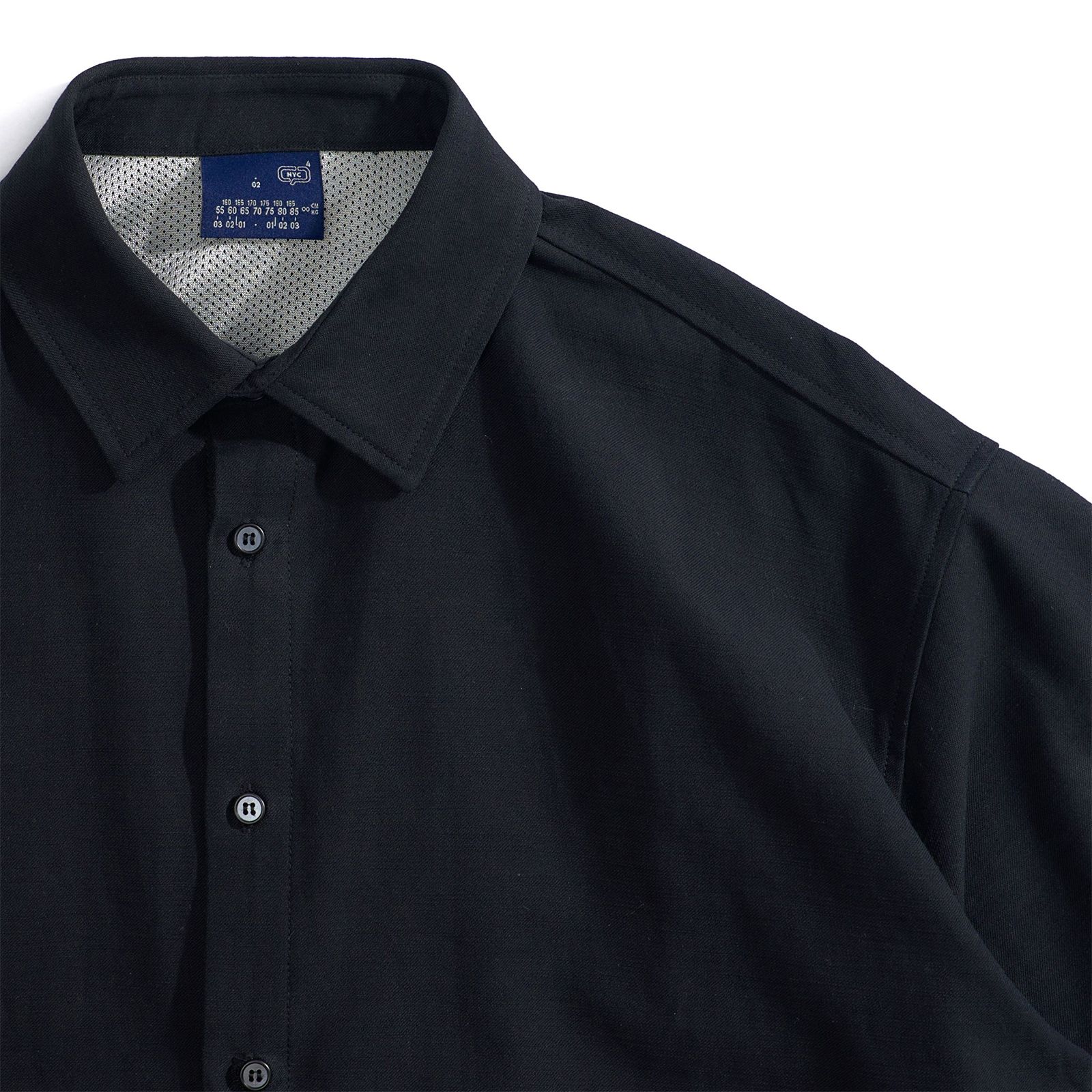 【ラスト1点 3 】New stand H/S shirt / ブラック