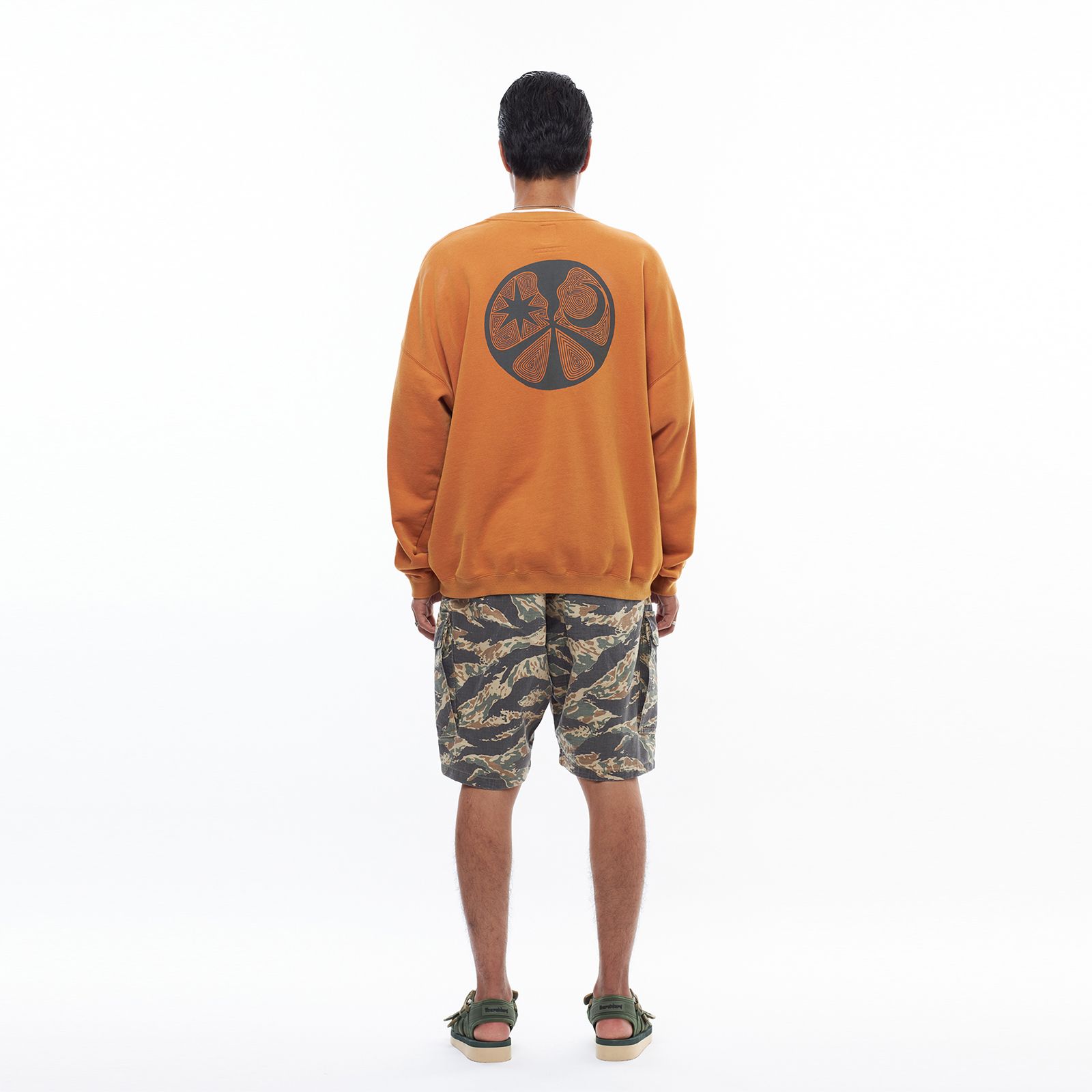 【ラスト1点 32(M)】6 pocket army shorts / タイガーカモ