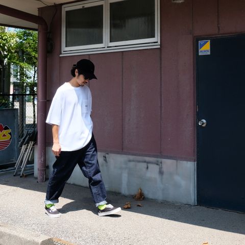 【2023.7.25(Tue) 】今気分なサイジングでベーシックな白TEEデニムスタイルを楽しむ