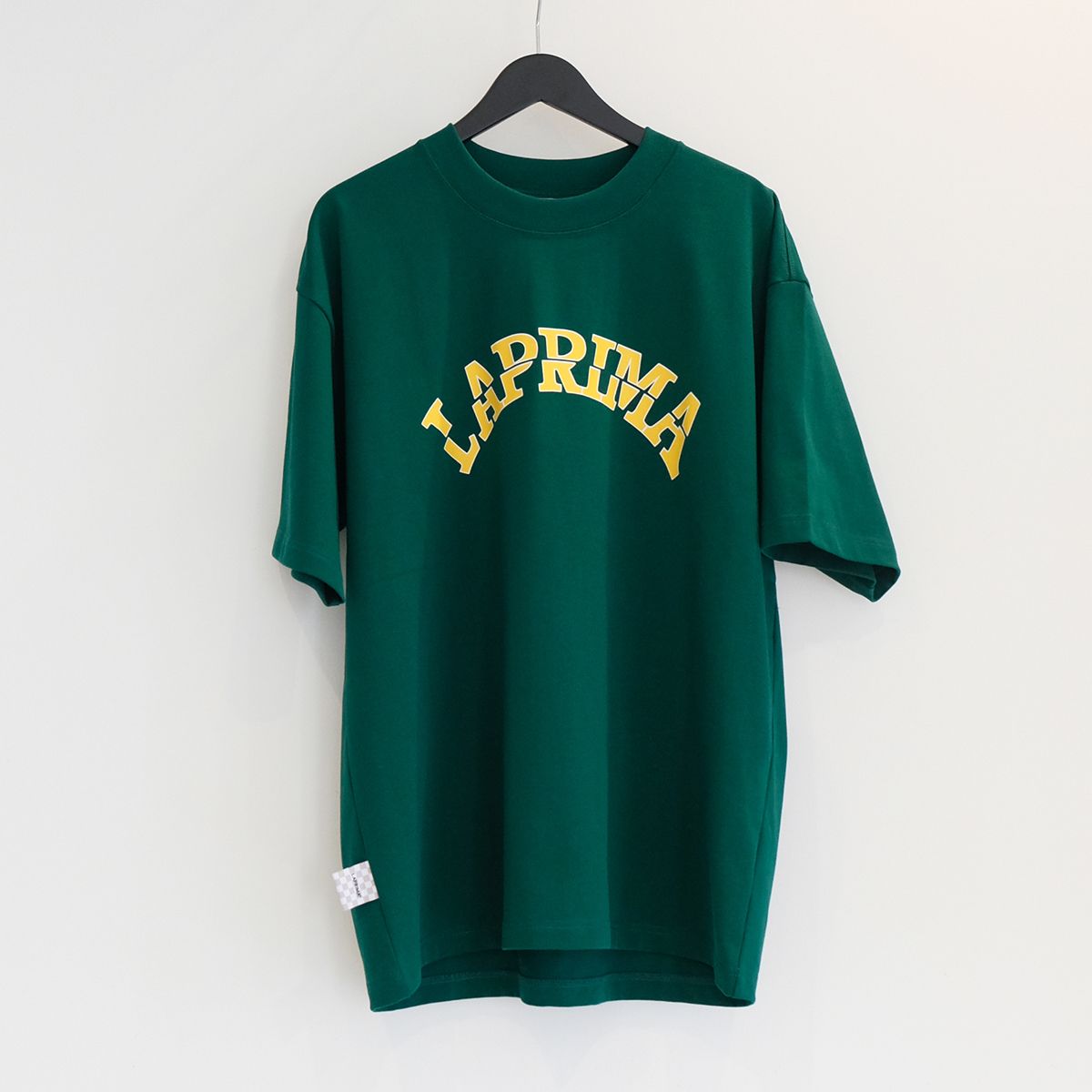 【ラスト1点 L 】university font crewneck tee / グリーン