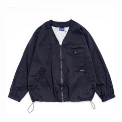 【ラスト1点 2】Zip Cardigan / ブラックプリント