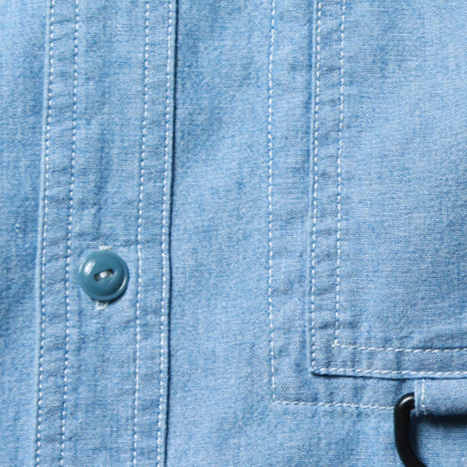 【ラスト1点 L】r.p.l chambray shirt / ブルー