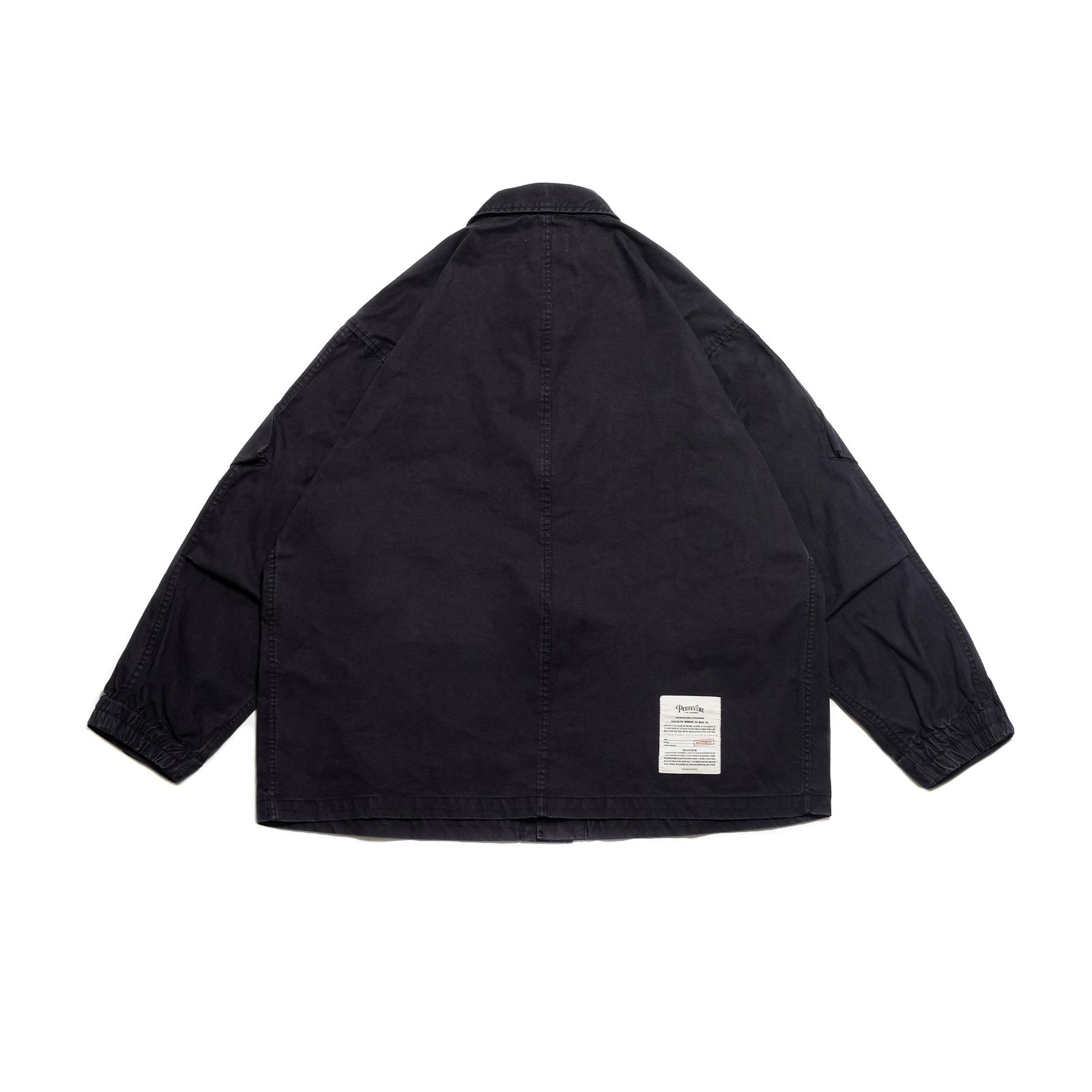 【ラスト1点 M 】stonewashed multi-pocket field jacket / ダークブルー