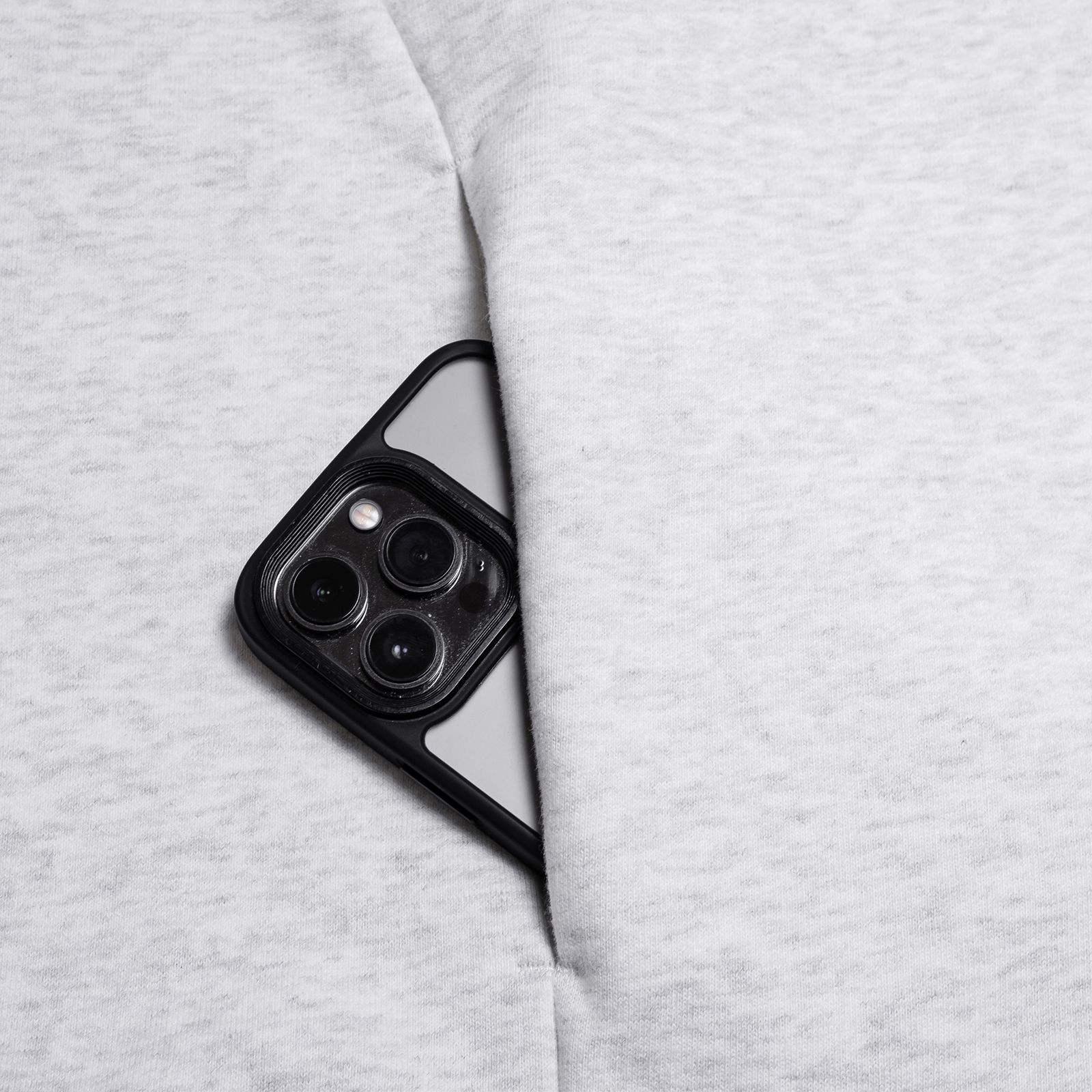 【ラスト1点 XL 】brand logo classic washed sweatshirt / ヘザーホワイト