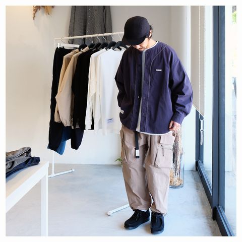 【2023.11.1(wed) 】ベースボールシャツ＋カーゴパンツのストリートコーデ