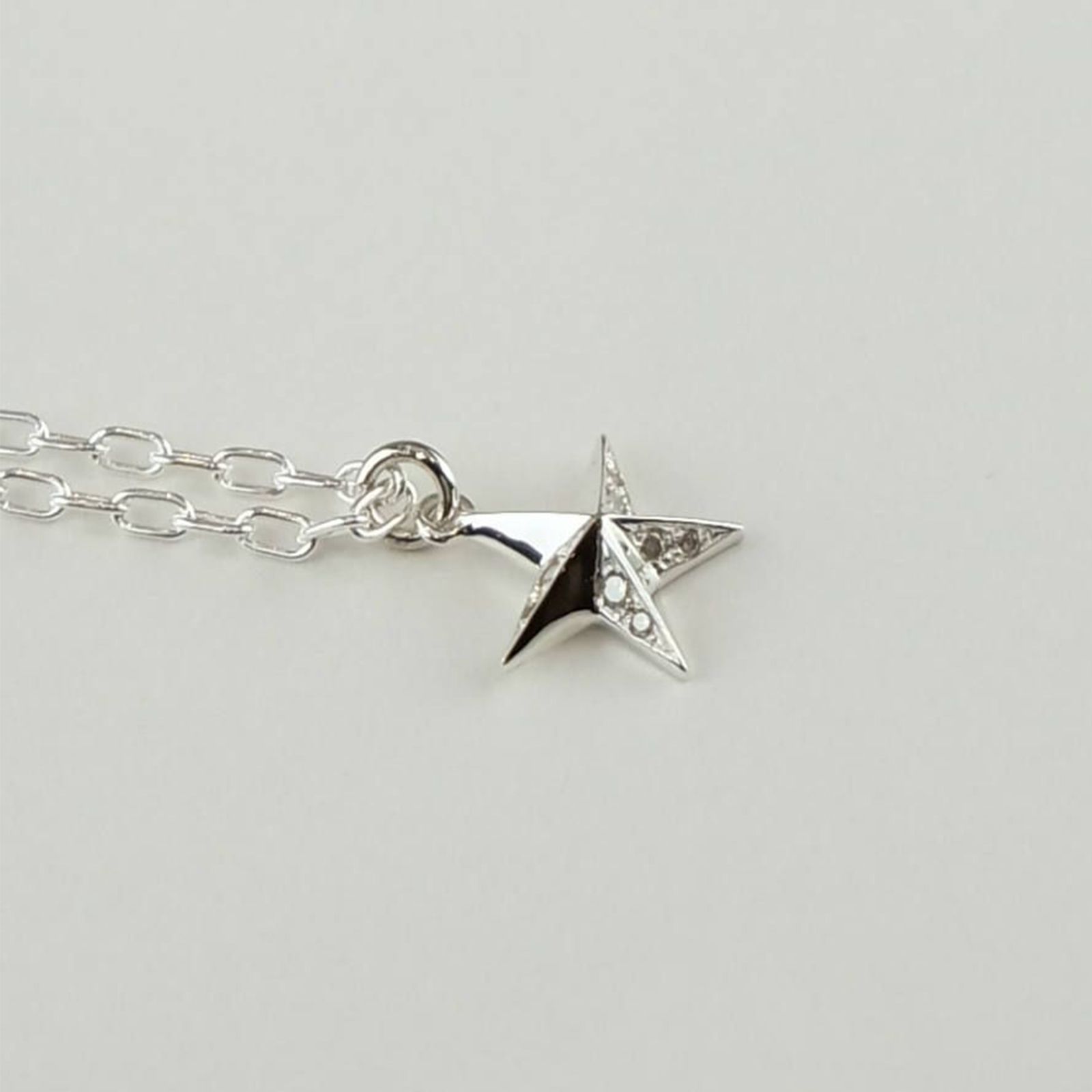 amp japan - Diamond Star Necklace / ダイヤモンドスターネックレス