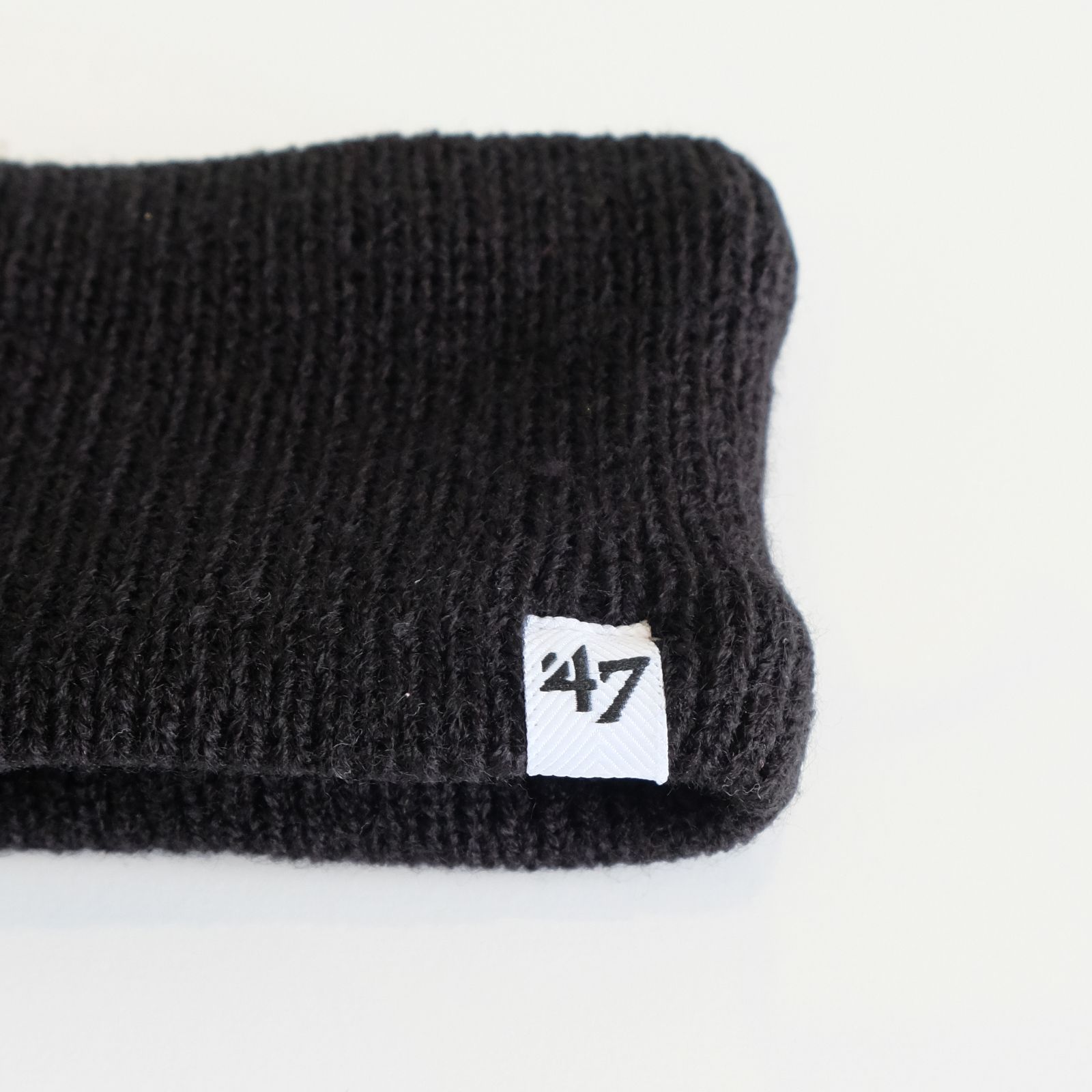 【美品】FLAGSTUFF ヘアバンド 黒 即完売！ 47 Brand - ヘアバンド / yankees adonis '47 headband