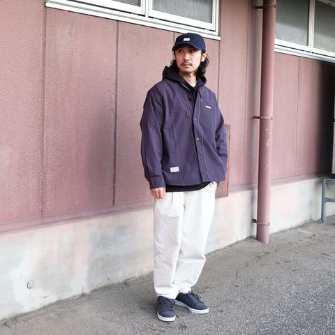 【Peresevere】肌寒さの残るシーズンに楽しむベースボールシャツコーデ