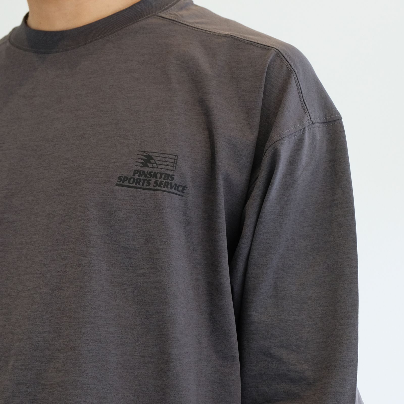 【ラスト1点 M 】Quick-Dry L/S / チャコールグレー