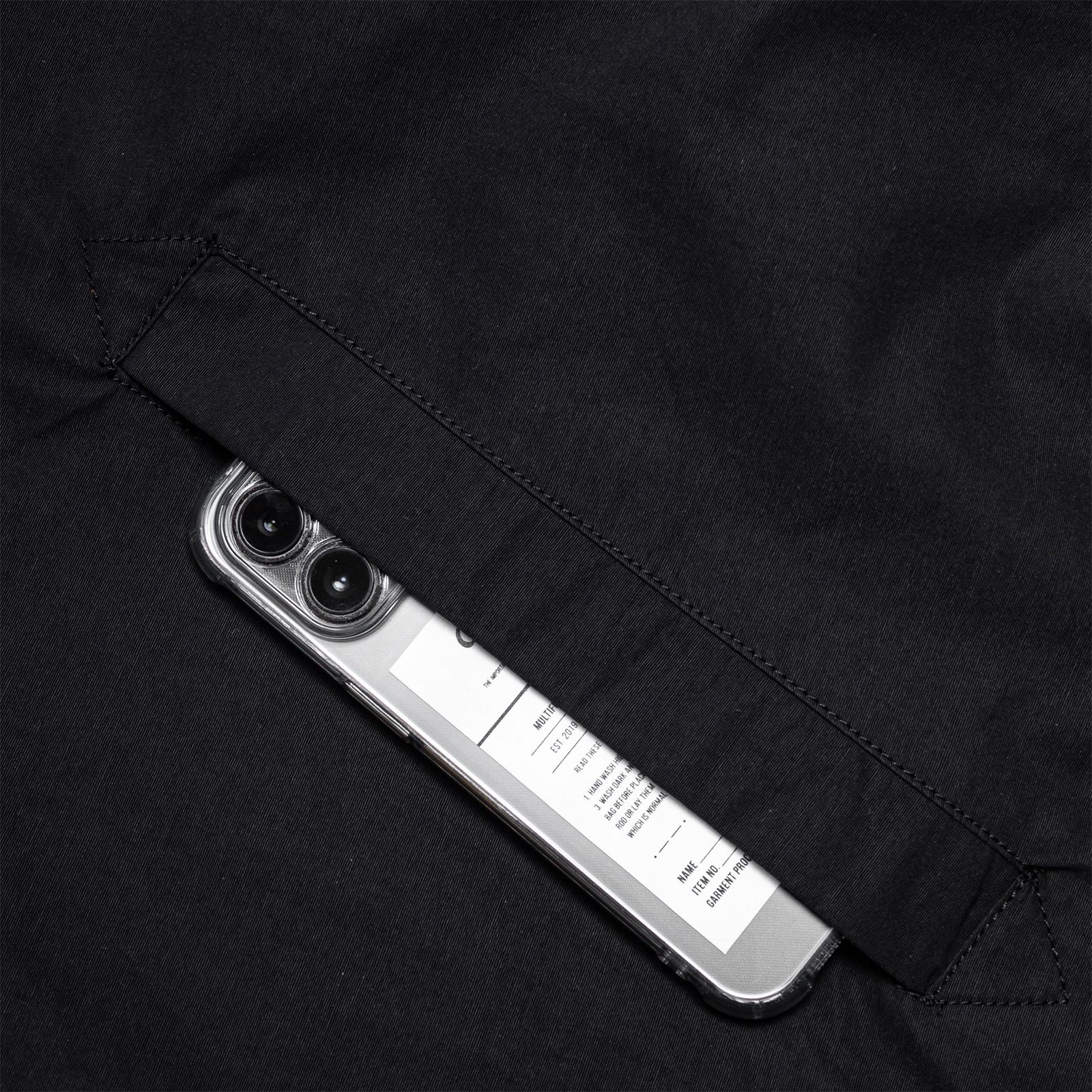 【ラスト1点 XL】utility ma-1 jacket / ブラック