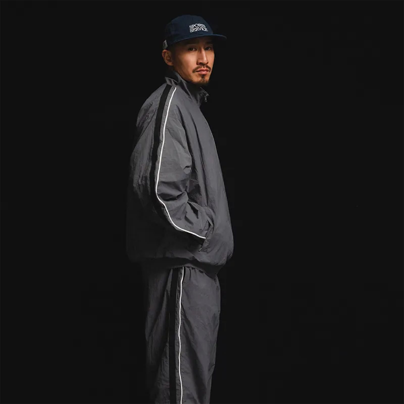 【ラスト1点 L 】TRACK JACKET / グレー